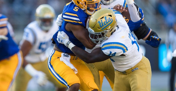 UCLA football debuts Jordan Brand revamp of iconic uniforms for 2021 season  - Daily Bruin