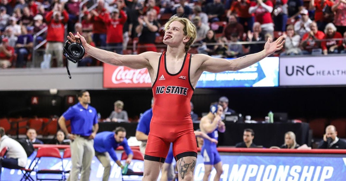 Matty Singleton NC State sends 8 wrestlers to finals, takes wide lead in ACC Championships