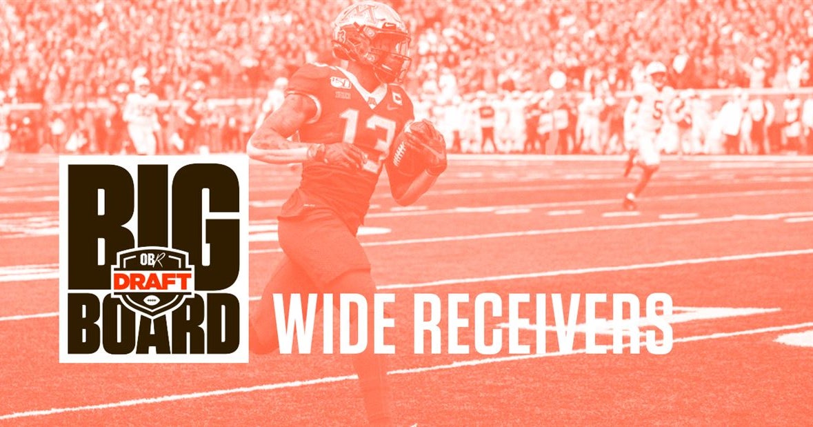 2021 OBR Cleveland Browns Big Board Wide Receiver