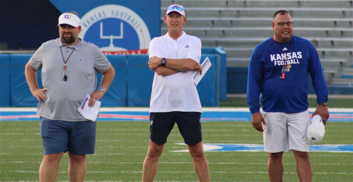 KU football coaches, players enjoying smoother start to 2022 training camp