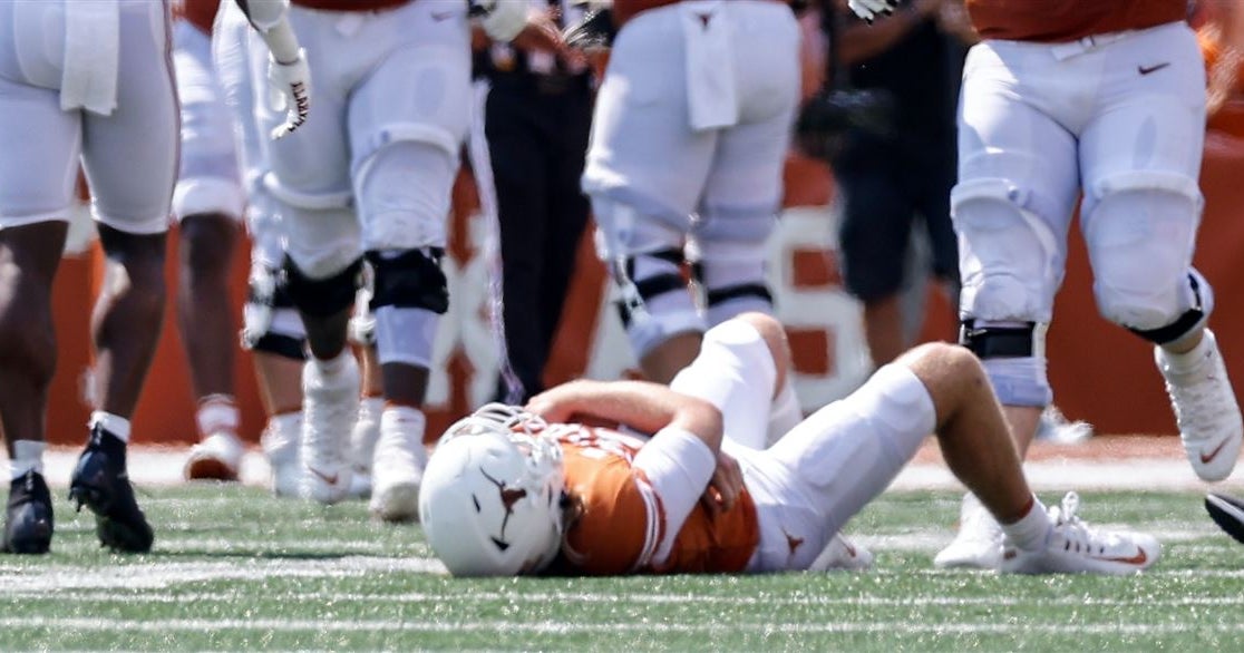 Quinn Ewers injury: Texas QB suffered 'clavicle sprain' vs. Alabama ...