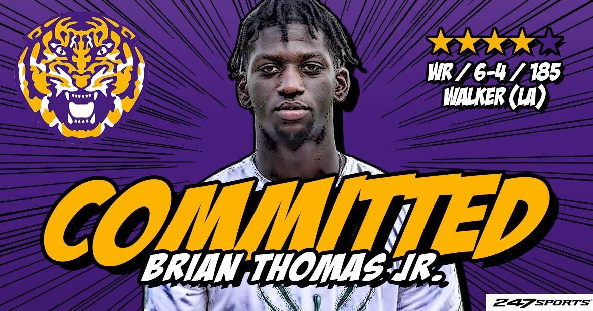 Brian Thomas is committed to LSU