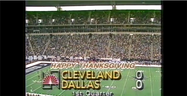 cleveland browns thanksgiving day games