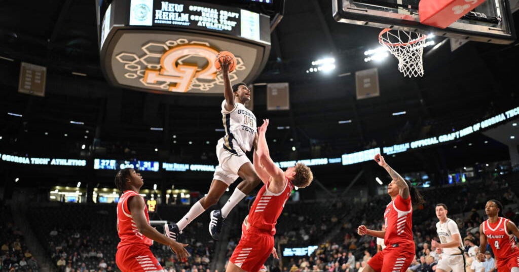 Georgia Tech Rides the Three for Win over Marist