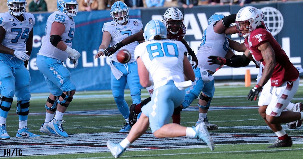 UNC Snap Counts vs. Temple