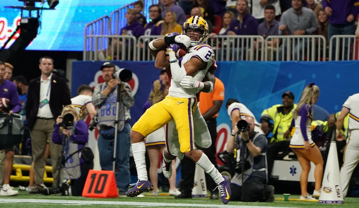 Justin Jefferson rewrites LSU, Peach Bowl record books in 14-catch Oklahoma  beatdown, LSU