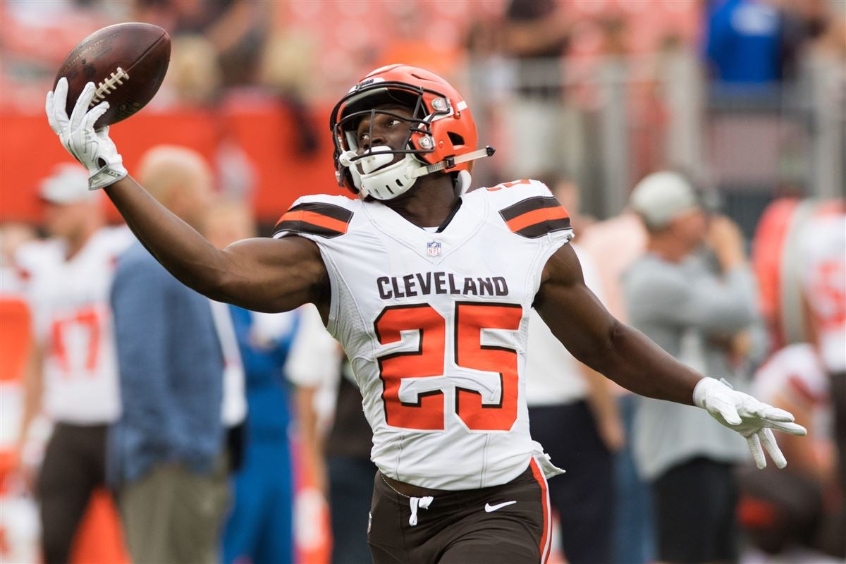 Browns running back Dontrell Hilliard is fearless in his pursuit of a role  in NFL 