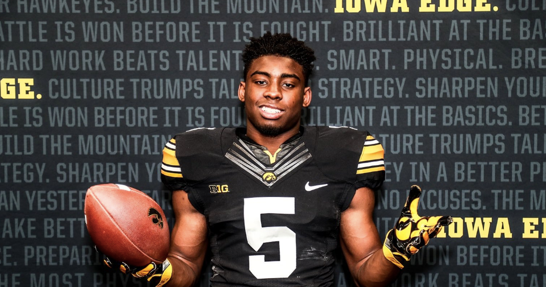 BREAKING Iowa lands 2019 3star RB Tyler Goodson