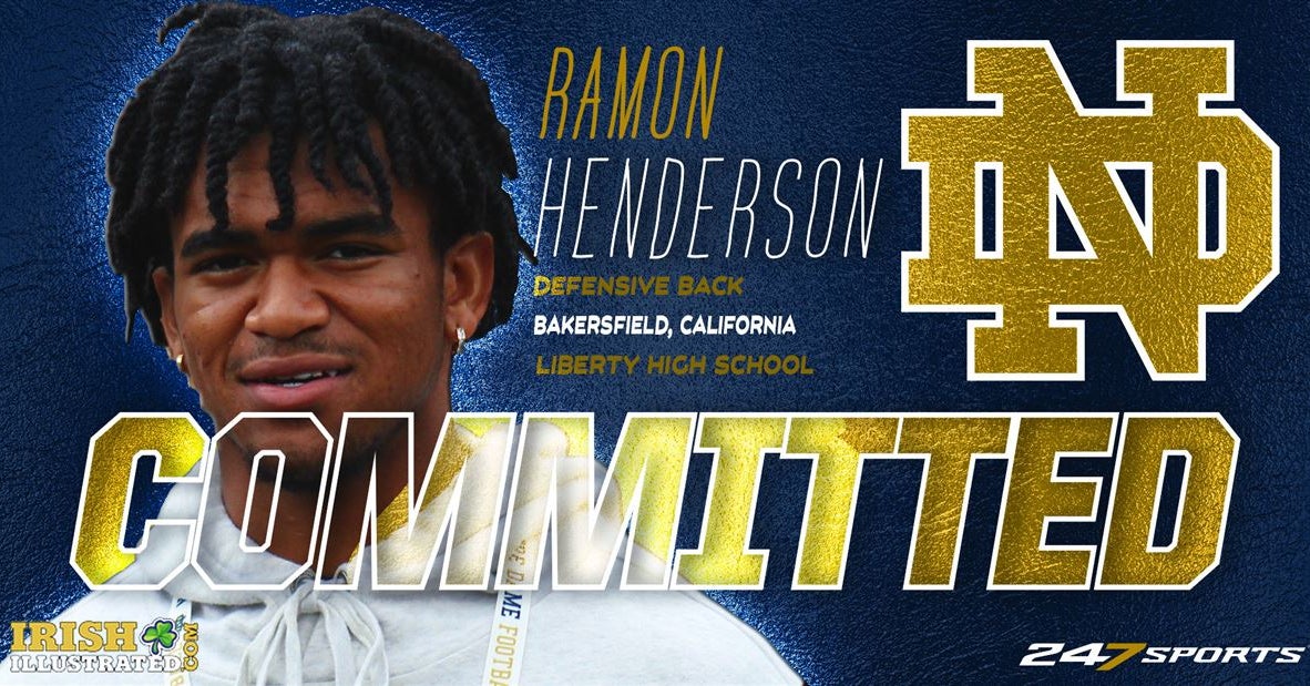 BREAKING: 4-star CB Ramon Henderson commits to, signs with Irish
