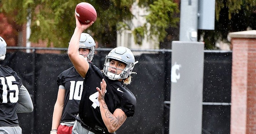 Report: Jayden de Laura to start at QB for Washington State