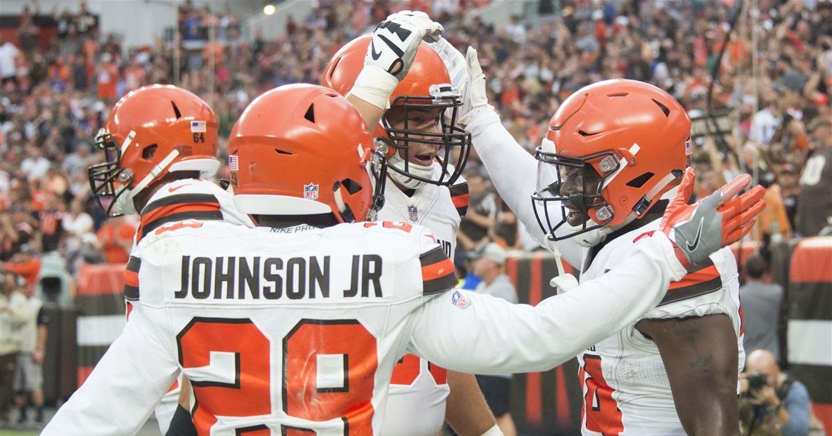 What channel are the Cleveland Browns playing on today