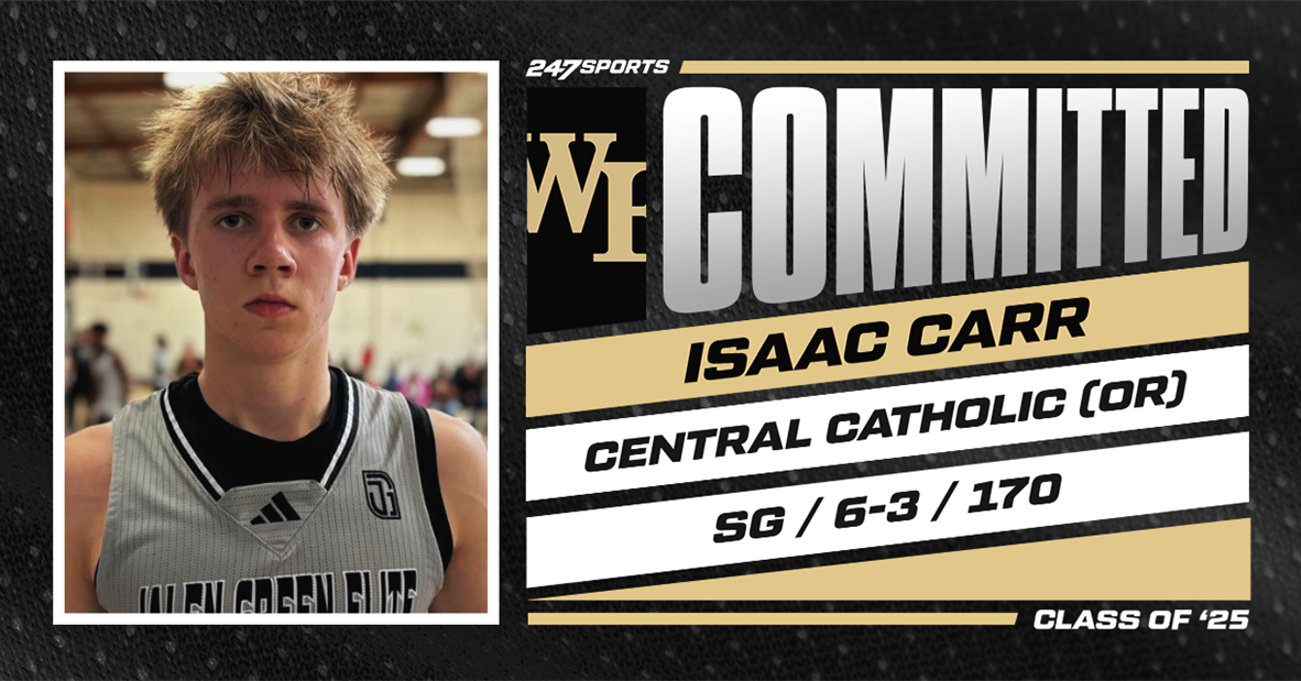 Wake Forest lands 2025 4 Star Guard Isaac Carr Tar Heel Times 9 20 2024
