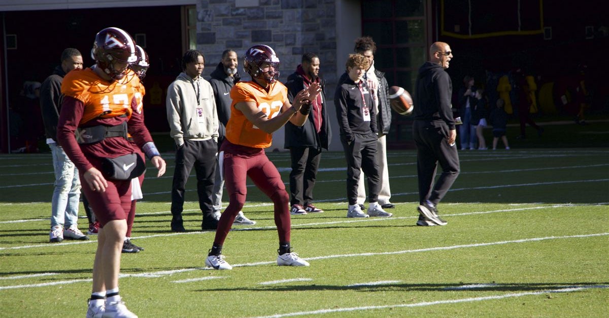 Virginia Tech During Spring Photos: Virginia Tech Spring Practice No. 9