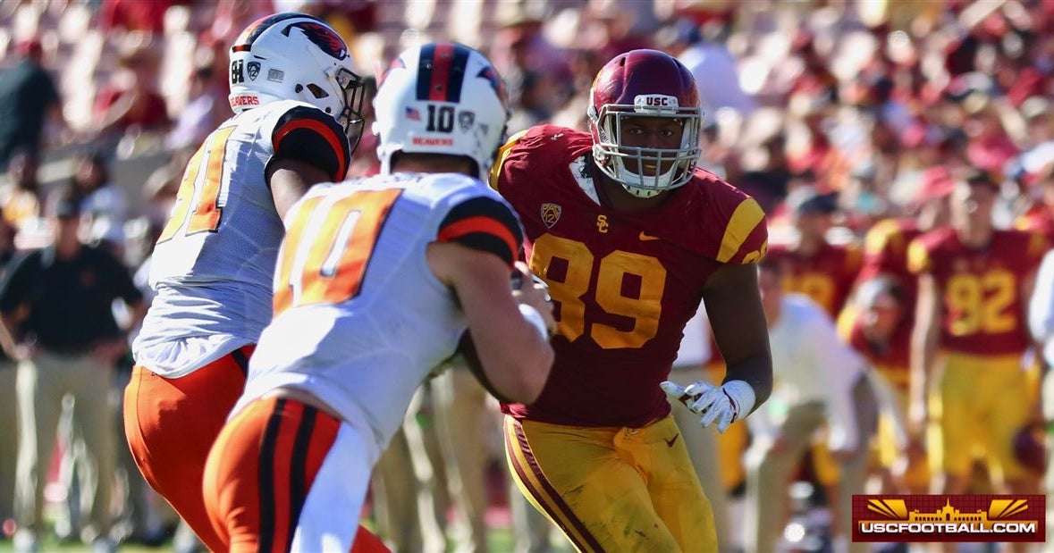 Christian Rector knows USC has to be more physical up front