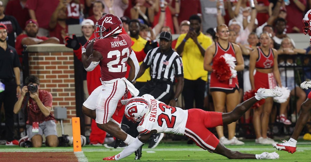 Alabama's running back coach talks about playing time in the five-man backfield