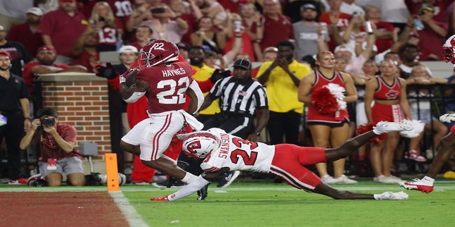 Alabama's running back coach addresses playing time in five-deep backfield