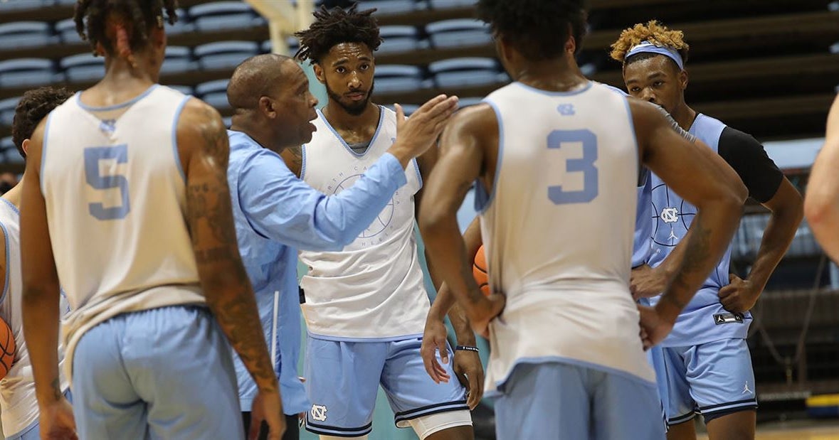 Hubert Davis Putting His Stamp on UNC Basketball Practice