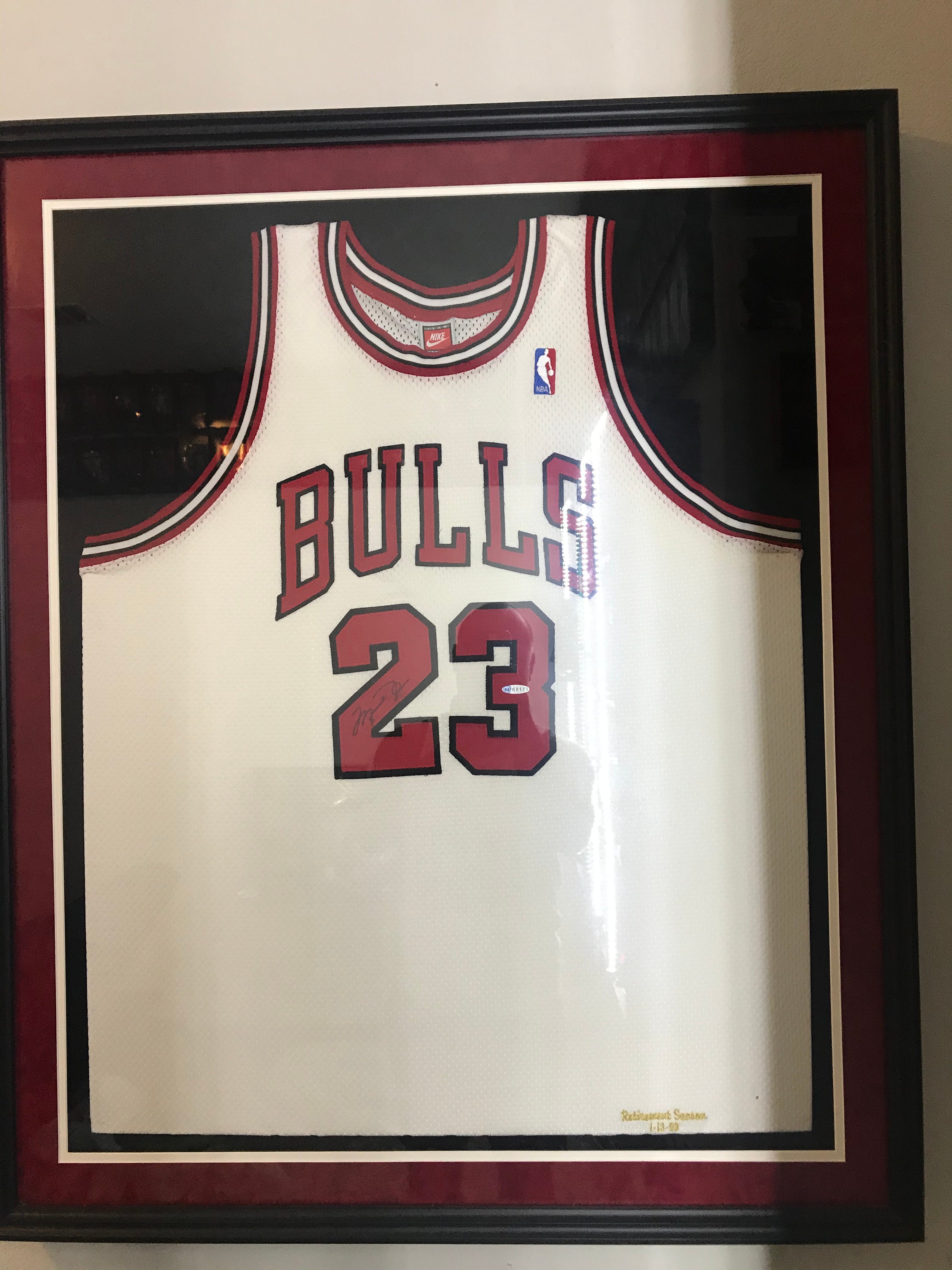 hobby lobby jersey framing cost