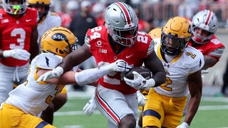 Ohio State dominates on both sides in 59-3 rout of Kent State