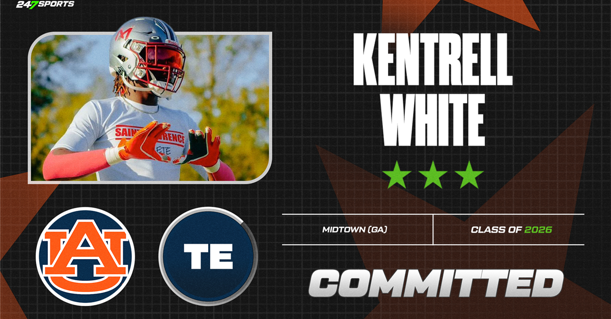 Auburn gets 4th of July commitment from TE Kentrell White