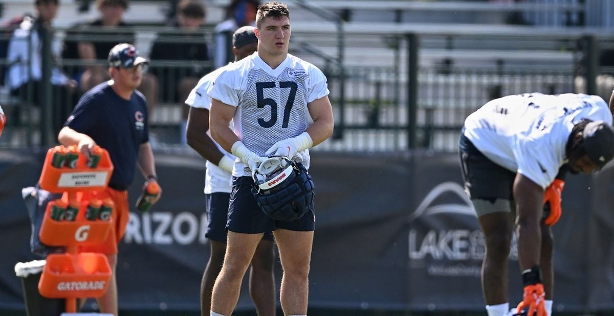 Mack enjoying his first Bears training camp