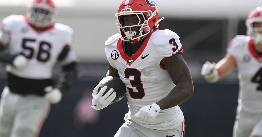Running back Nate Frazier has career day as Georgia dominates Mississippi State