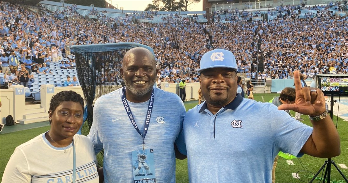 UNC Football legend Lawrence Taylor through the years