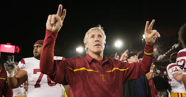 USC football coach search: Pete Carroll says subsequent Trojans hires have had 'tough act to follow'