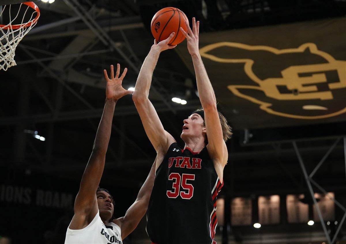 Utah's Branden Carlson has shown a lot in his return to action for the ...