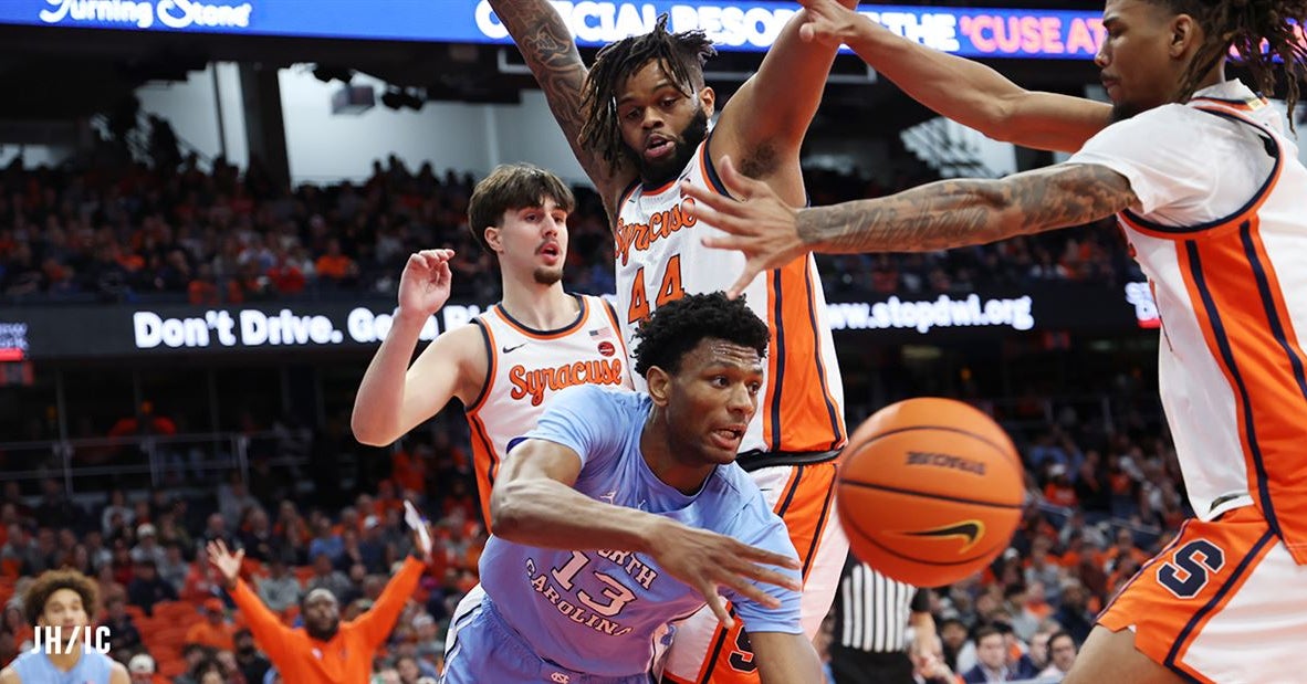 UNC Basketball Wins at Syracuse, 88-82, Remedies Road Woes