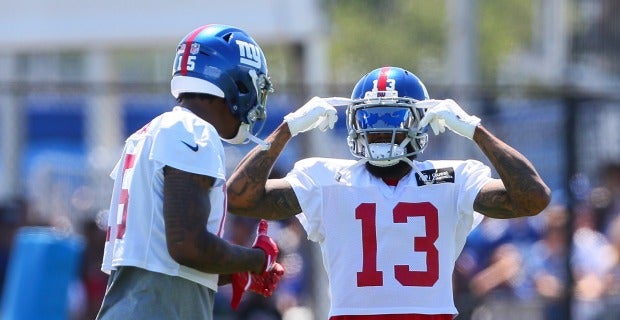 Up Close Look At Odell Beckham Jrs Savage Helmet Visor