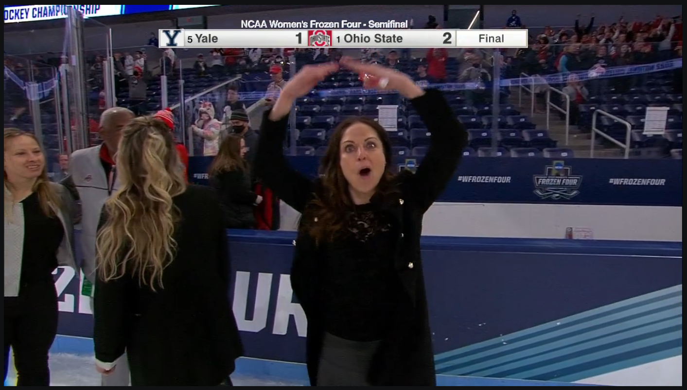 Update OSU WHockey to Frozen Four finals