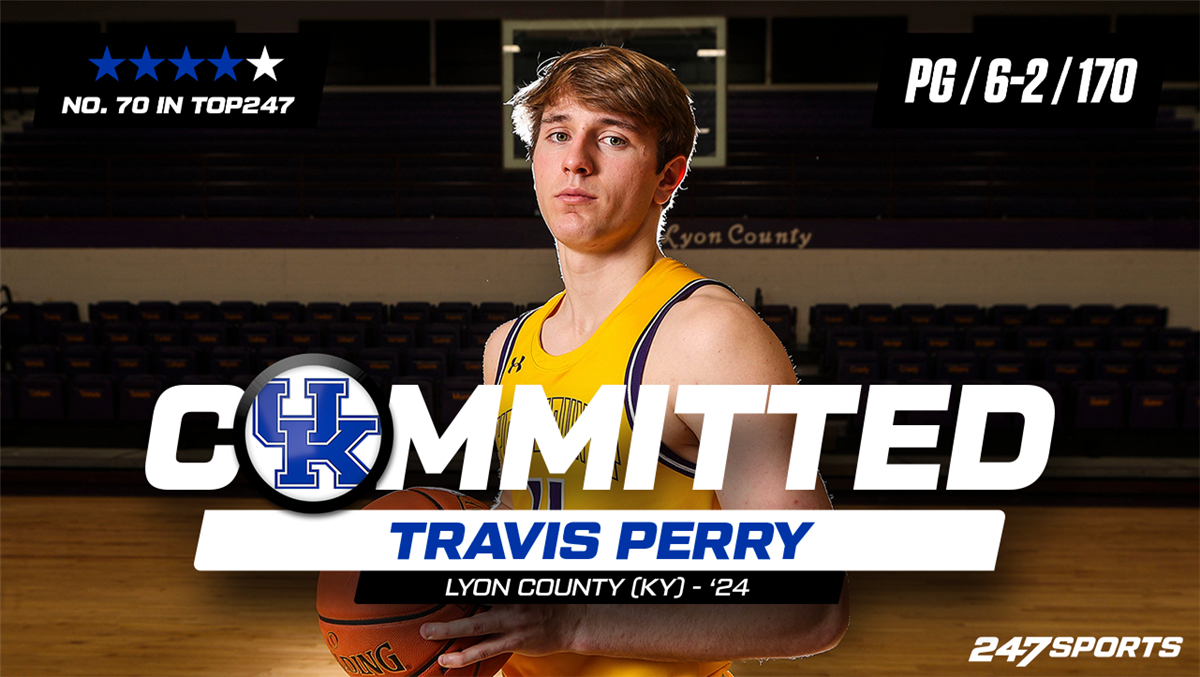 Kentucky lands commitment from 4-star guard Travis Perry