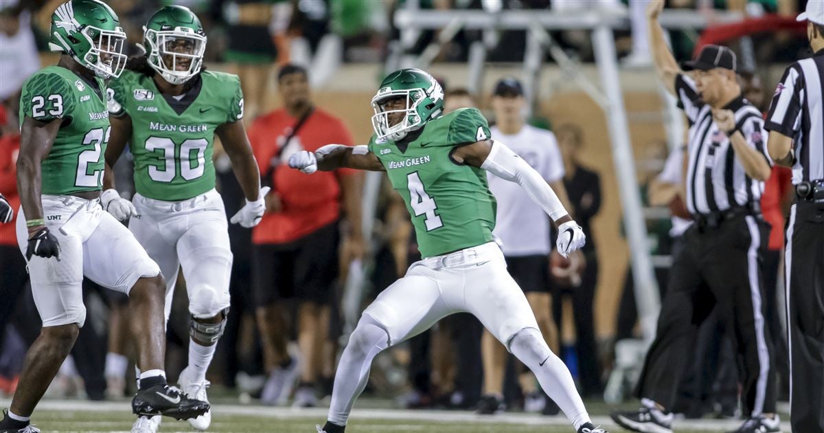 North Texas' depth chart against Southern Miss