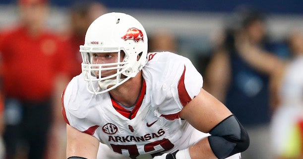 Former Arkansas offensive lineman Frank Ragnow retiring from the NFL