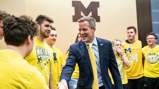 Dusty May talks options with Michigan basketball's last remaining scholarship