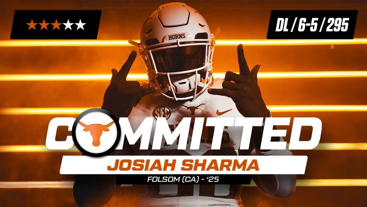 Texas flips DL Josiah Sharma from Oregon