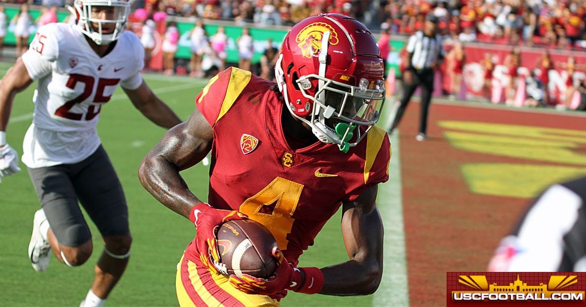 USC receivers recognize need for improvement after drop-filled game against Washington State