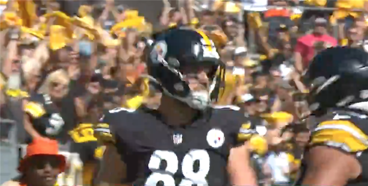 PSU Alum Pat Freiermuth Scores First NFL Touchdown with Steelers