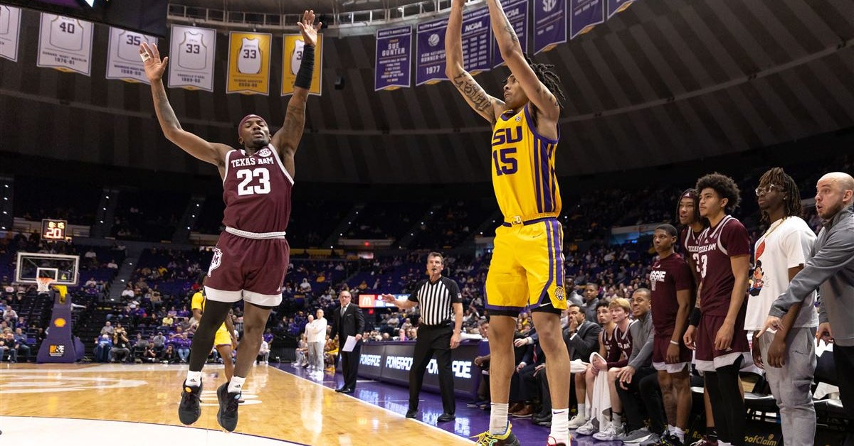 Game times, TV networks announced for LSU men's basketball