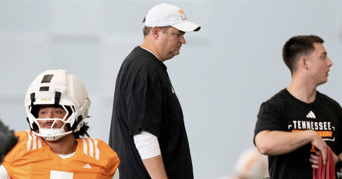 Everything Josh Heupel said after Tennessee’s first practice of preseason camp