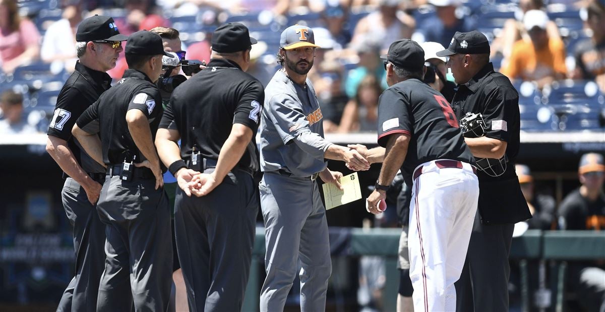 NCAA Baseball: Vols stay alive at Men's College World Series