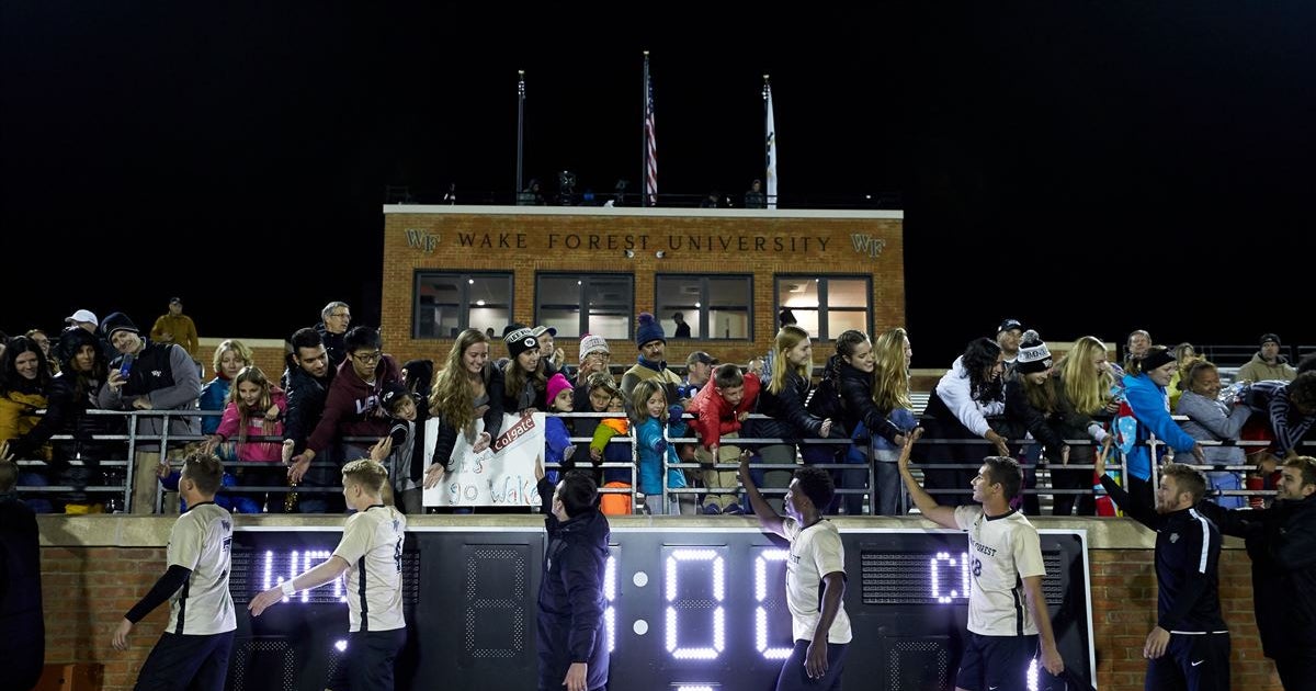 Wake Men's Soccer tops Colgate 20 in NCAA Tournament 2nd round