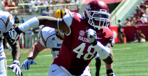 Arkansas Football Countdown: 48 Days - Deatrich Wise, Jr