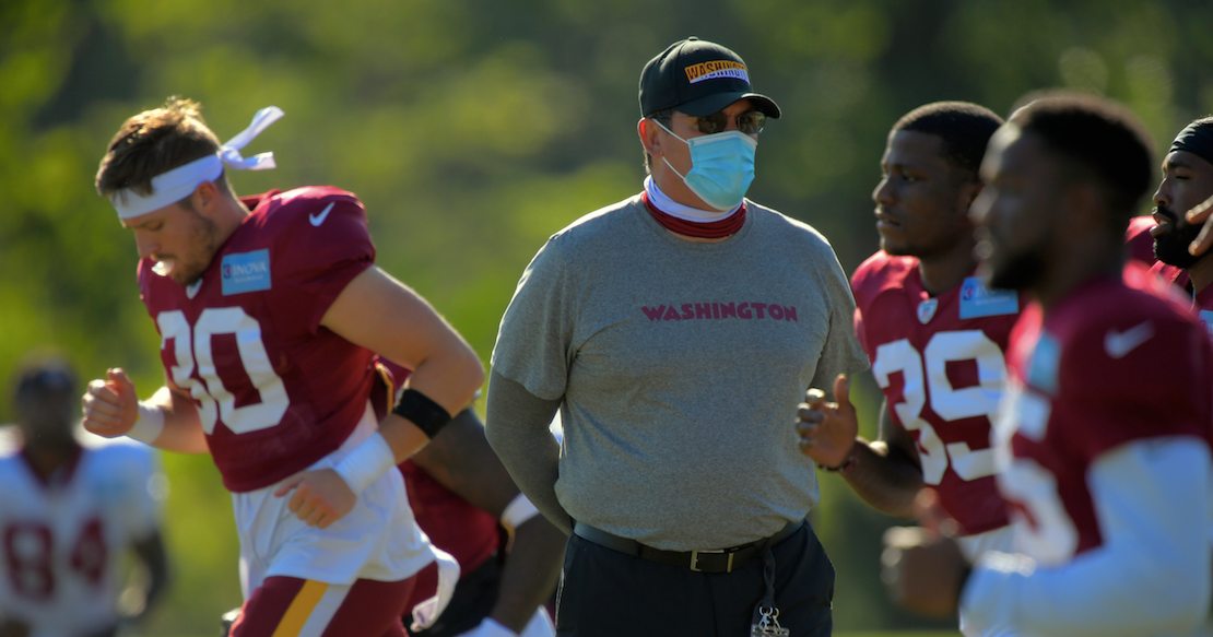 Washington Football Team names starting quarterback