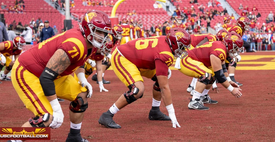 USC's offensive line faces uncertainty of its own