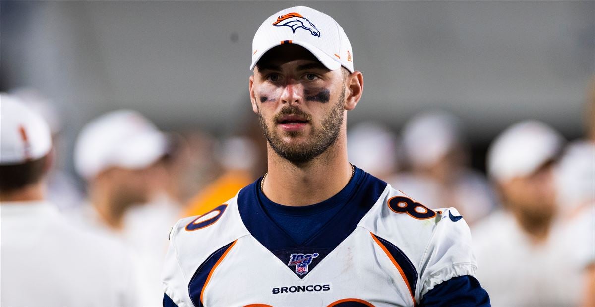 Broncos TE Jake Butt will 'slowly work' back at camp