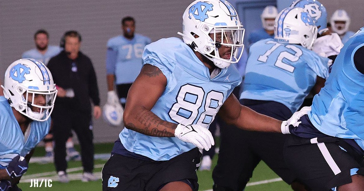 UNC Tight End Kamari Morales Building Toward Big Junior Season