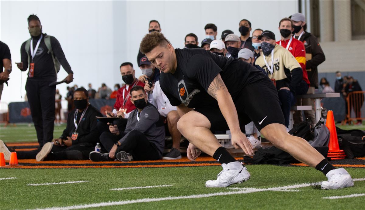 Official workout results from Oklahoma State Pro Day