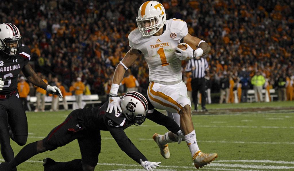 Alcohol charge against UT running back Jalen Hurd dropped